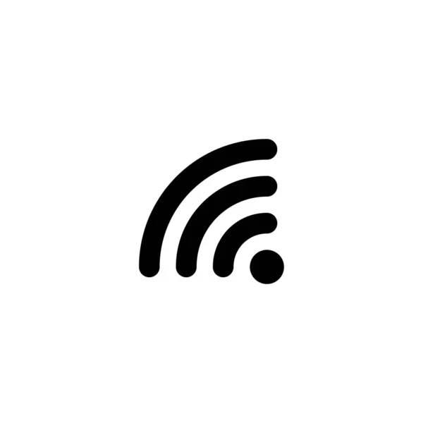 Wifi Symbol Signalzeichen Und Symbol Funkikone — Stockvektor