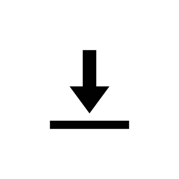 Descargar Icono Descargar Signo Símbolo — Archivo Imágenes Vectoriales