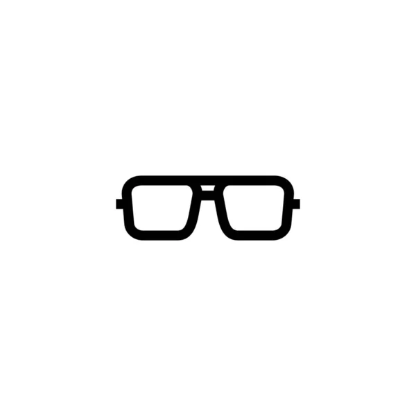 Icono Gafas Signo Símbolo Gafas — Archivo Imágenes Vectoriales