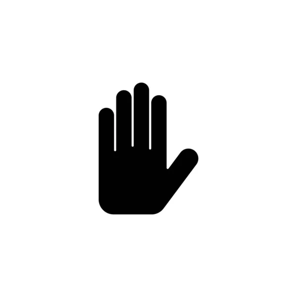 Håndikon Håndtegn Symbol Hånd Gestus – Stock-vektor