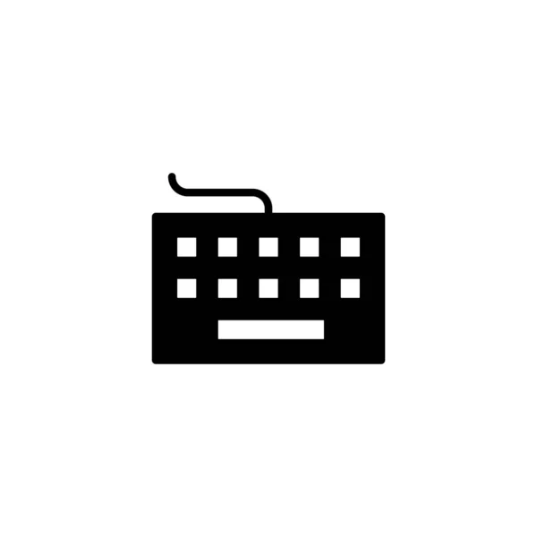 Tastatur Symbol Tastaturzeichen Und Symbol — Stockvektor