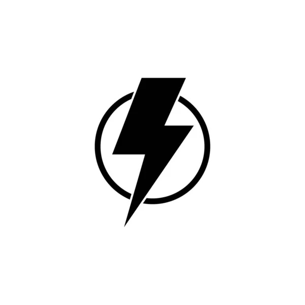 stock vector Lightning icon. electric sign and symbol. power icon. energy sign