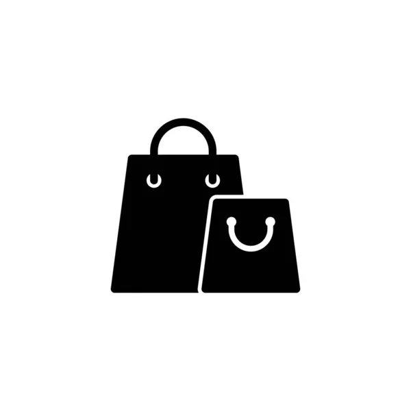 Ikona Torby Zakupy Znak Symbol Zakupów — Wektor stockowy