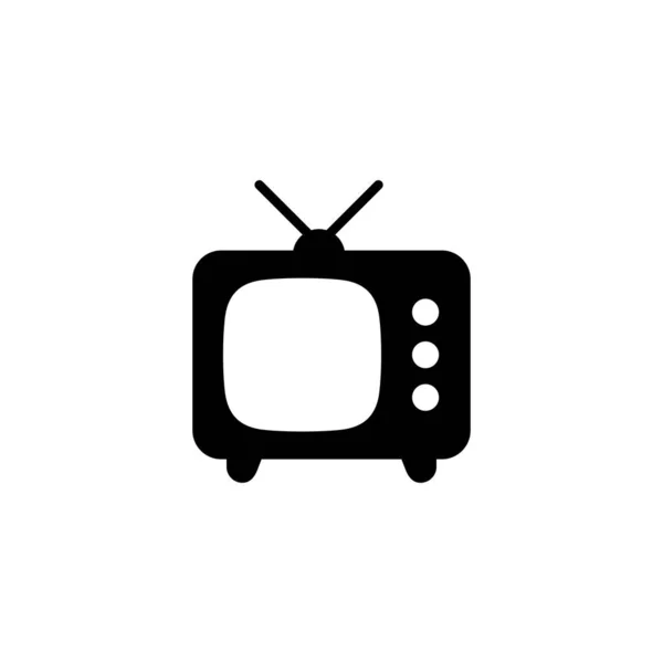 Icône Signe Symbole Télévision — Image vectorielle