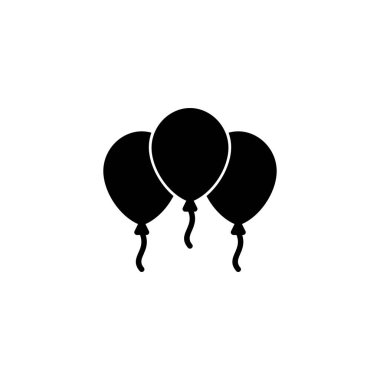 Balon ikonu. Parti balonu işareti ve sembolü