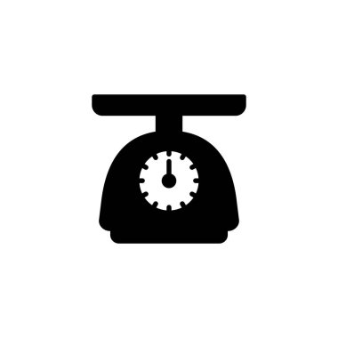 Ölçek simgesi. Ağırlık ölçeği işareti ve simgesi