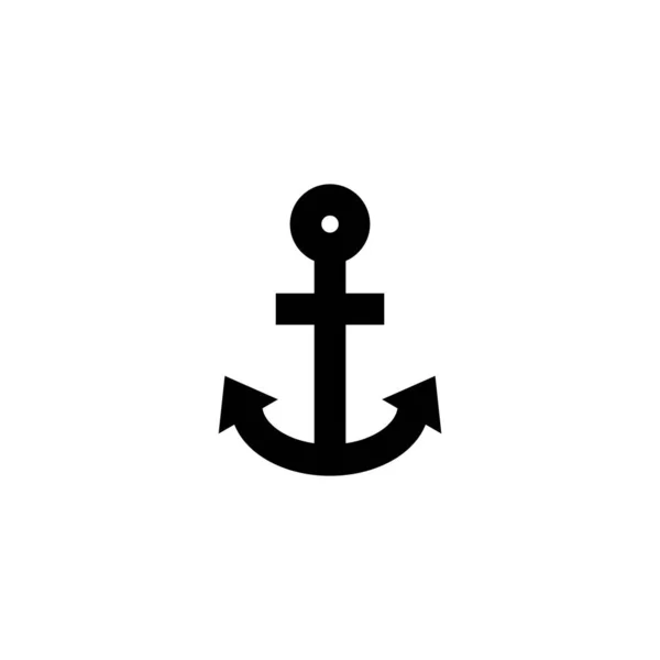 Anchor Icon Anchor Sign Symbol Anchor Marine Icon — Stock Vector