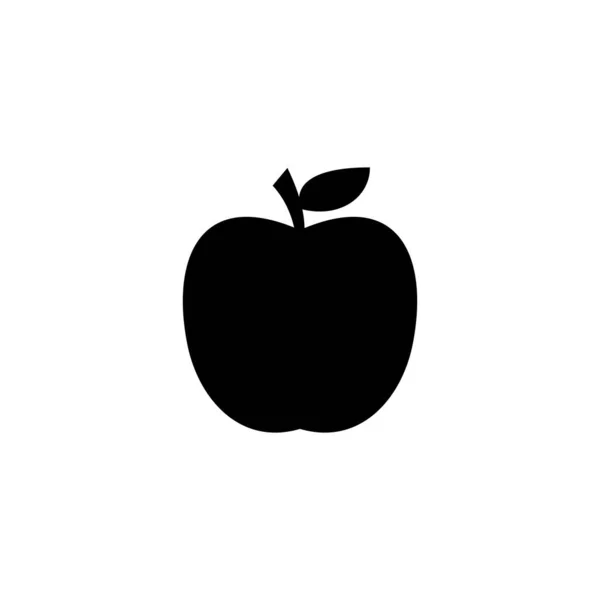 Icône Apple Signe Apple Symboles Pour Conception Web — Image vectorielle