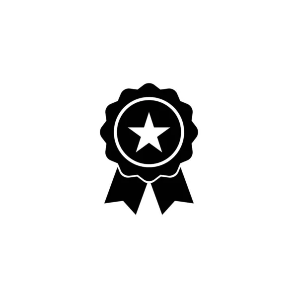 Ikona Odznaki Wektor Nagród Osiągnąć Znak Symbole — Wektor stockowy