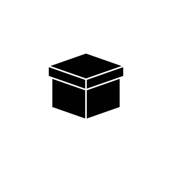 Rutan Ikon Box Tecken Och Symbol Paket Förpackning — Stock vektor