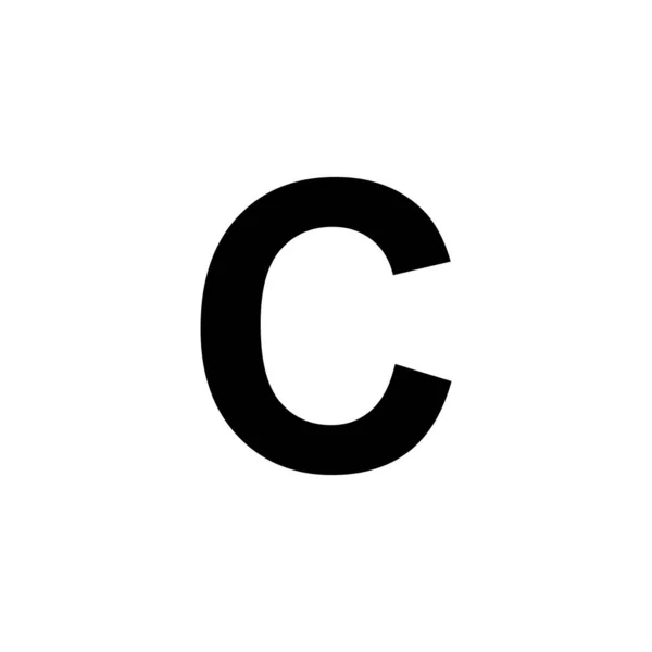Ikona Praw Autorskich Znak Symbol Praw Autorskich — Wektor stockowy