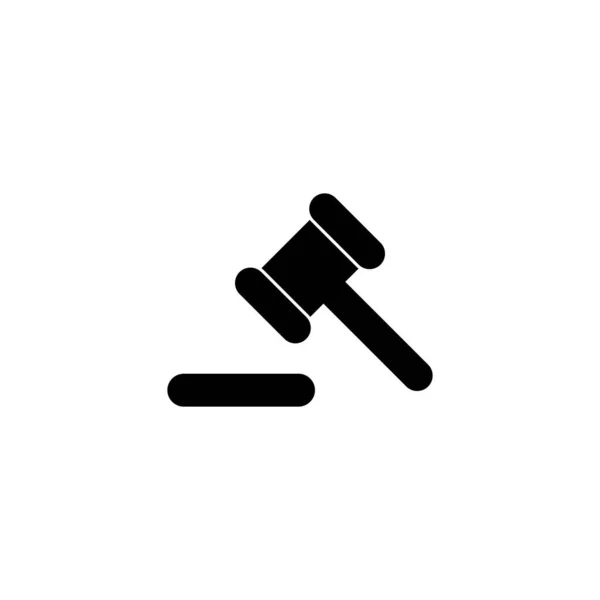 Εικόνα Gavel Δικαστής Gavel Σημάδι Και Σύμβολο Νομική Εικόνα Σφυρί — Διανυσματικό Αρχείο