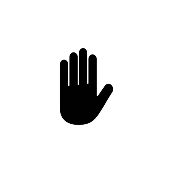 Εικονίδιο Χεριού Χέρι Σημάδι Και Σύμβολο Χειραψία — Διανυσματικό Αρχείο