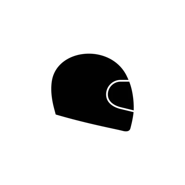 Ikona Helmy Motocyklová Helma Znamení Symbol Stavební Ikona Helmy Bezpečnostní — Stockový vektor