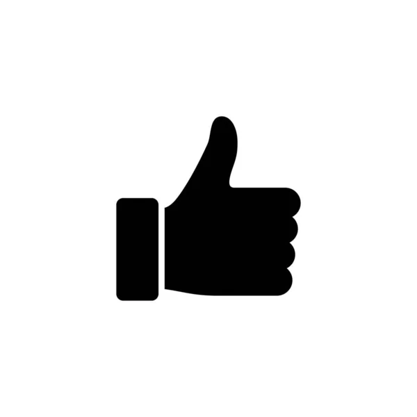 stock vector Like icon. Thumbs up sign and symbol. Hand like