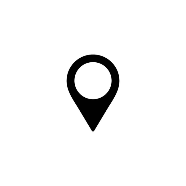 Pin Icon Location Sign Symbol Destination Icon Map Pin — Stock Vector
