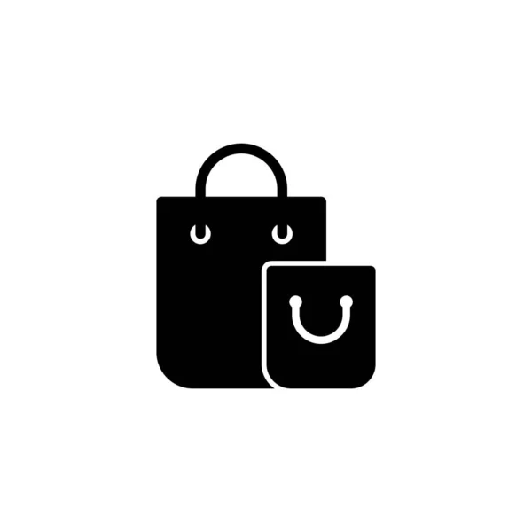 Shopping Bag Icon Shopping Sign Symbol — Stock Vector