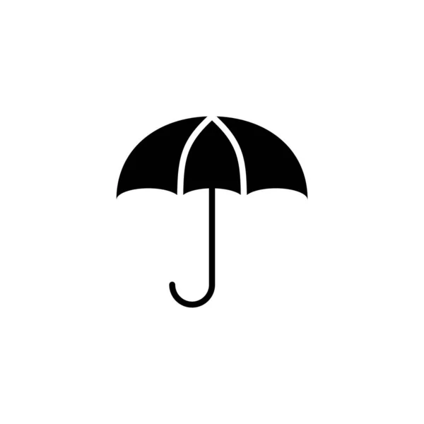 Paraplyikon Paraplyskylt Och Symbol — Stock vektor