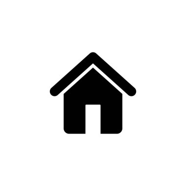 Ev ikonu. Ev işareti ve sembol