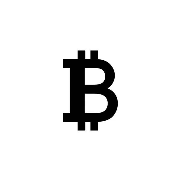 Bitcoin Icon Bitcoin Sign Symbol Payment Symbol Cryptocurrency Logo — Stock Vector