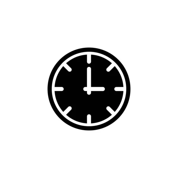 Εικονίδιο Ρολόι Χρονικό Σημάδι Και Σύμβολο Εικονίδιο Παρακολούθησης — Διανυσματικό Αρχείο