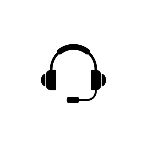 Headphone Icon Headset Sign Symbol — Stock Vector
