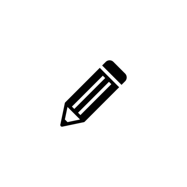 Піктограма Олівця Знак Ручки Символ Вектор Піктограми Редагування — стоковий вектор