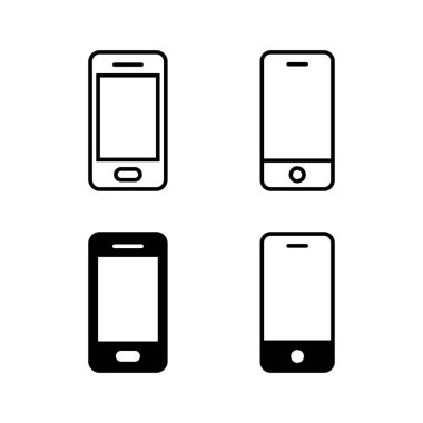 Web ve mobil uygulama için telefon simgesi vektörü. Çağrı kodu ve sembol. telefon sembolü