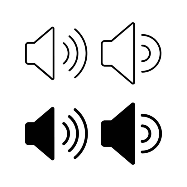 Speaker Icon Vector Voor Web Mobiele App Volumebord Symbool Luidsprekerpictogram — Stockvector