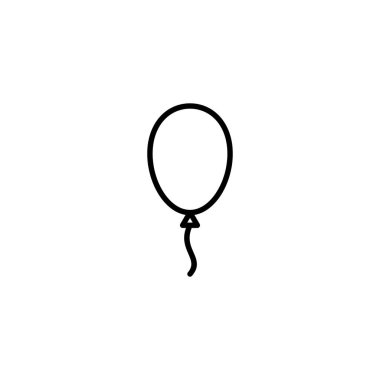 Balon ikonu. Parti balonu işareti ve sembolü