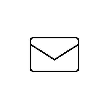 Posta simgesi. e-posta işareti ve sembol. E- posta simgesi. Zarf simgesi