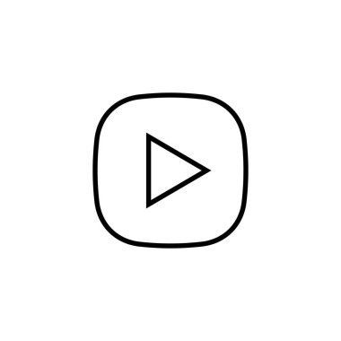 Simge çal. Düğme işareti ve sembolü çal