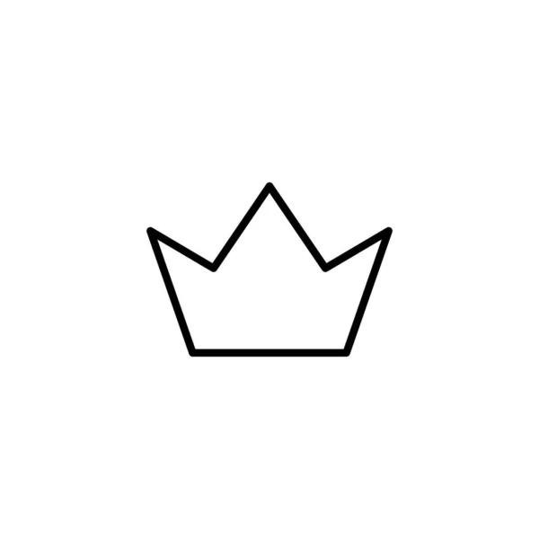 Crown Icon Crown Sign Symbol — Stock Vector