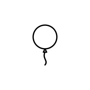 Balon ikonu. Parti balonu işareti ve sembolü