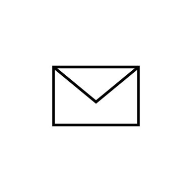 Posta simgesi. e-posta işareti ve sembol. E- posta simgesi. Zarf simgesi