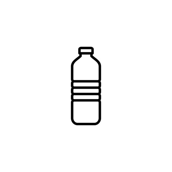 Flaskikon Flaska Tecken Och Symbol — Stock vektor