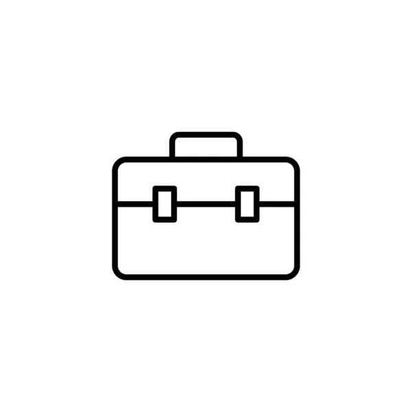 stock vector Briefcase icon. suitcase sign and symbol. luggage symbol.