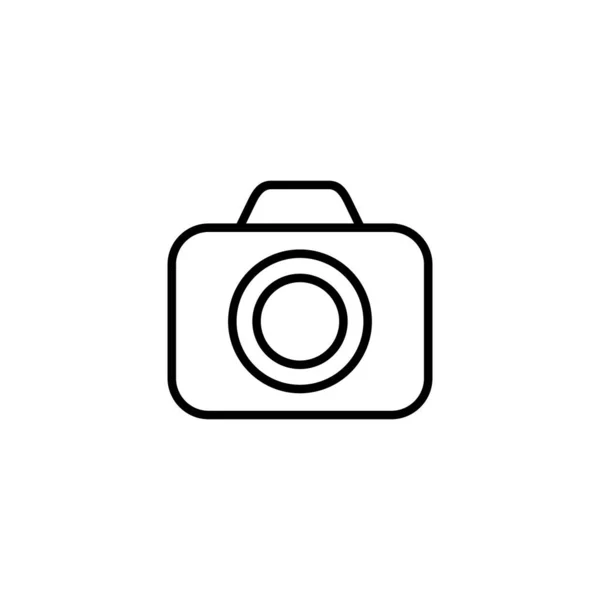 Camera Icon Photo Camera Sign Symbol Photography Icon — Stock Vector