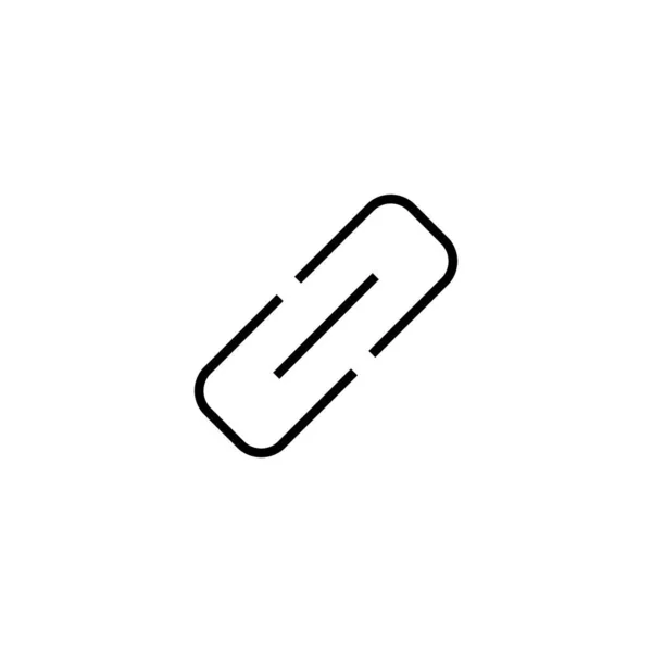 Значок Ссылки Знак Символ Цепи Hyperlink — стоковый вектор