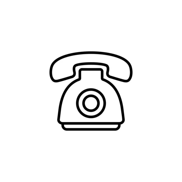 Ícone Telefone Sinal Telefone Símbolo —  Vetores de Stock