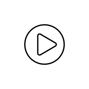 Simge çal. Düğme işareti ve sembolü çal