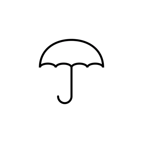 傘のアイコン 傘のサインとシンボル — ストックベクタ