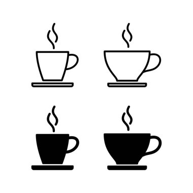 coffee cup icon vector for web and mobile app. cup a coffee sign and symbol