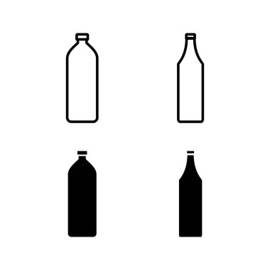 Bottle icon vector for web and mobile app. bottle sign and symbol