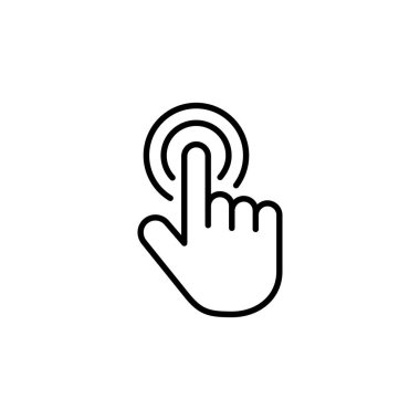 El imleç simgesi. İmleç işareti ve sembol. el imleç simgesi clik