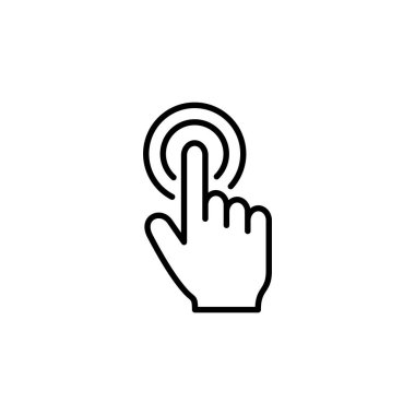 El imleç simgesi. İmleç işareti ve sembol. el imleç simgesi clik