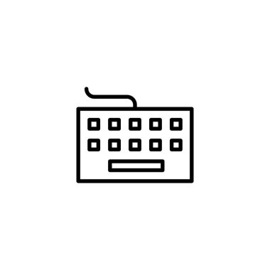 Klavye simgesi. Klavye işareti ve simgesi