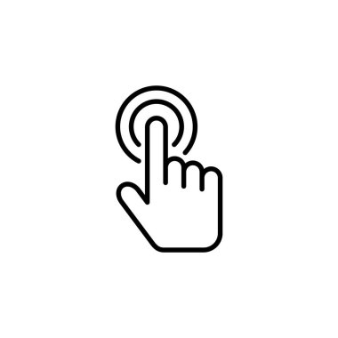 El imleç simgesi. İmleç işareti ve sembol. el imleç simgesi clik