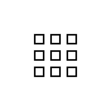 Menü Simgesi. Web menü işareti ve sembol. Hamburger menüsü sembolü