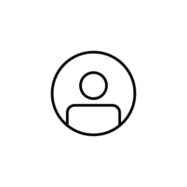 Kullanıcı Simgesi. İmza ve sembol. insanlar simgesi. 